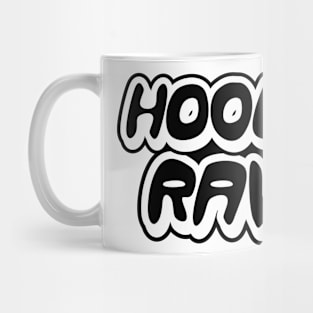 Hoodie Rave Black and White Inverted Mug